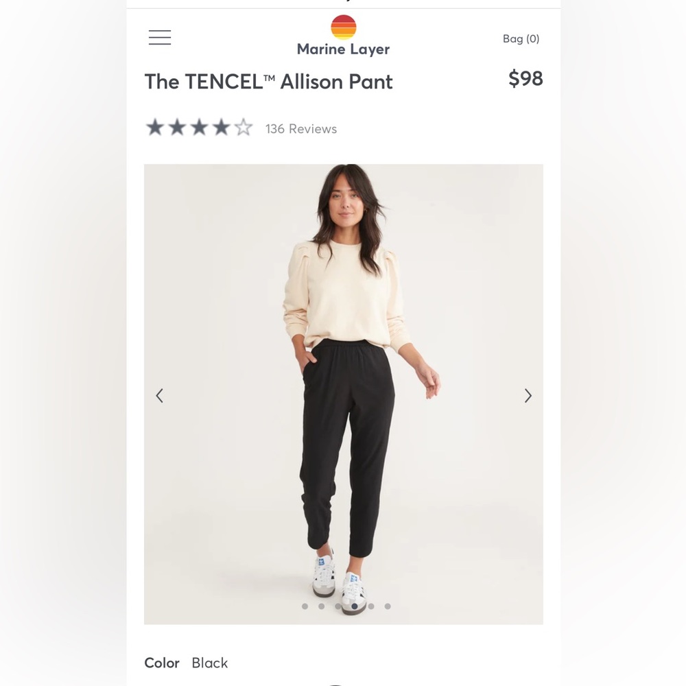 Marine Layer Alison pants medium